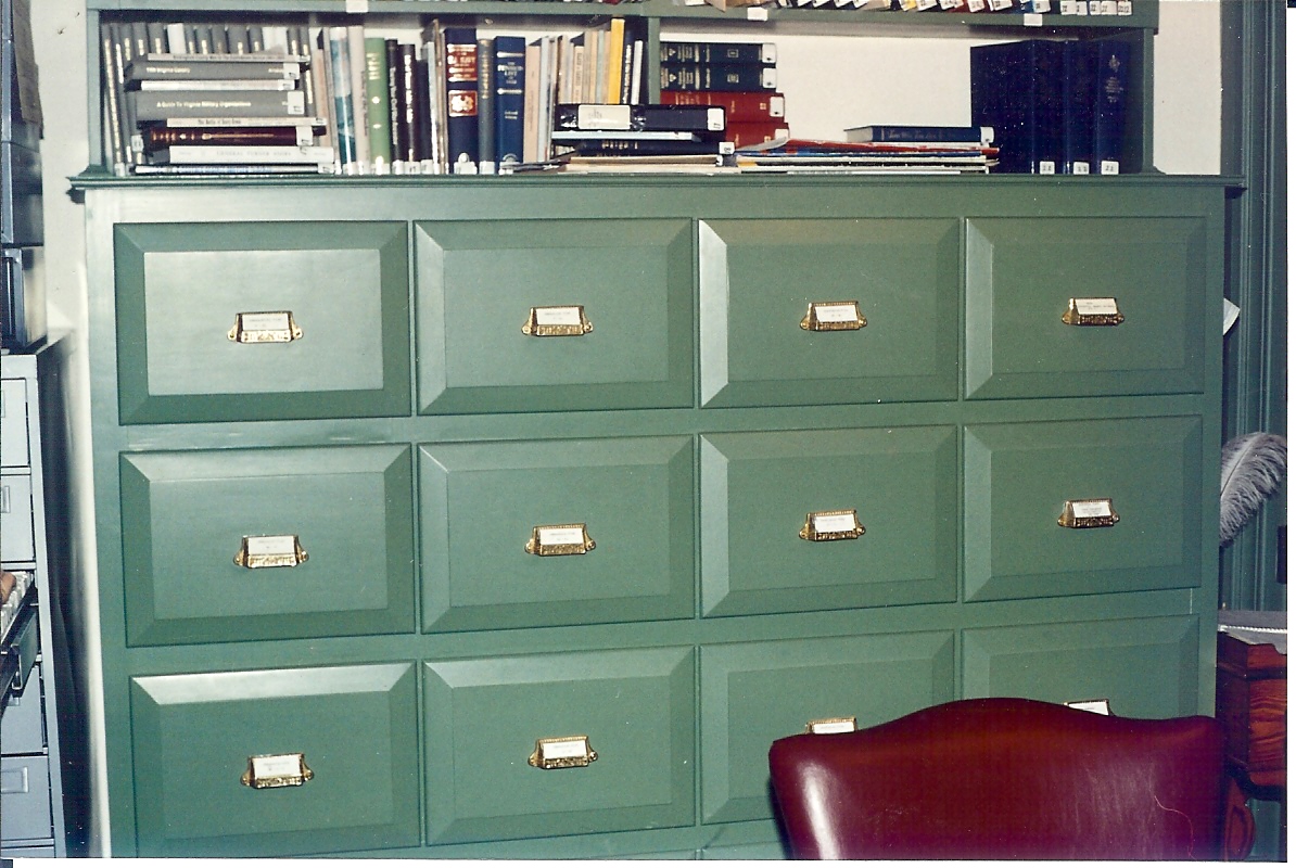 Card index cabinet